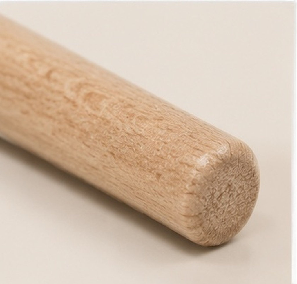 Wooden Crochet Hooks Ergonomic Handle - قطعة واحدة من إبر الكروشيه ذات