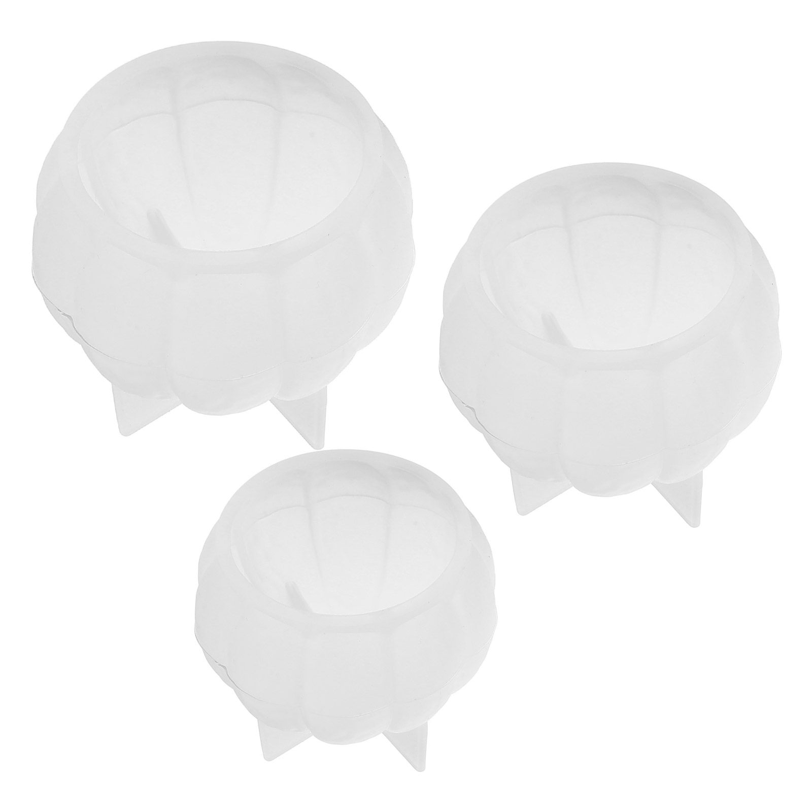 Silicone Epoxy Resin Molds Set - 3 قطع قوالب سيليكون على شكل