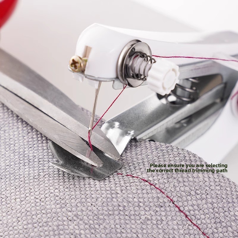 ماكينة خياطة محمولة لإصلاح الم - مراجعة Mini Electric Sewing Machine Handheld وسعره