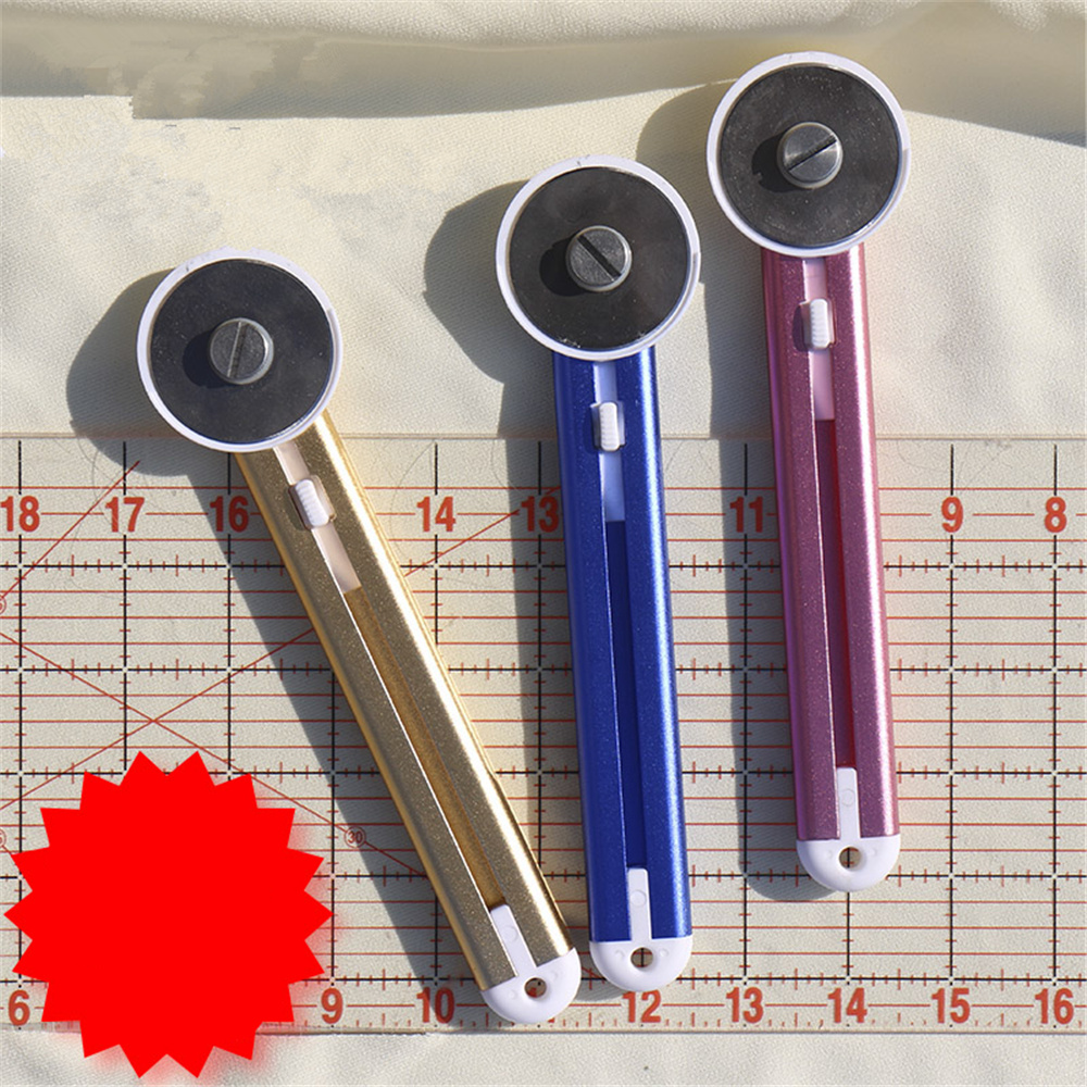 قاطع قماش دوار 45 ملم، أداة قط - مراجعة Rotary Cutter For Fabric 45Mm وسعره