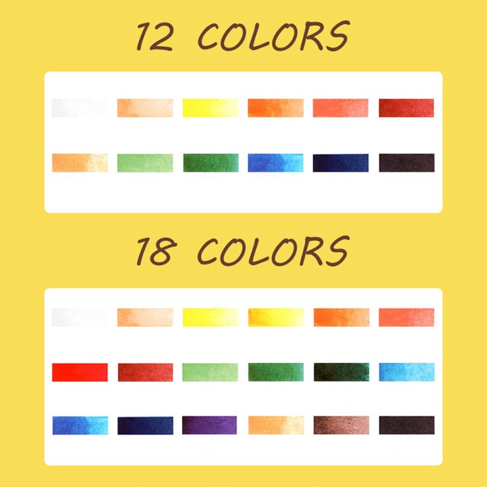 مجموعة ألوان مائية احترافية مع - مراجعة Watercolor Paint Set Solid Pigment وسعره