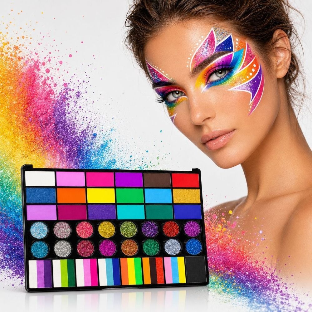 مجموعة ألوان مائية مكونة من 42 - مراجعة Watercolor Paint Set Solid Pigment وسعره