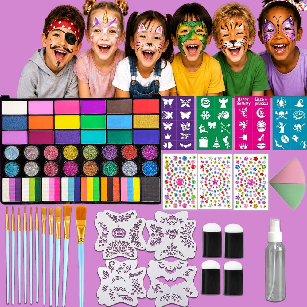 مجموعة ألوان مائية مكونة من 42 - مراجعة Watercolor Paint Set Solid Pigment وسعره
