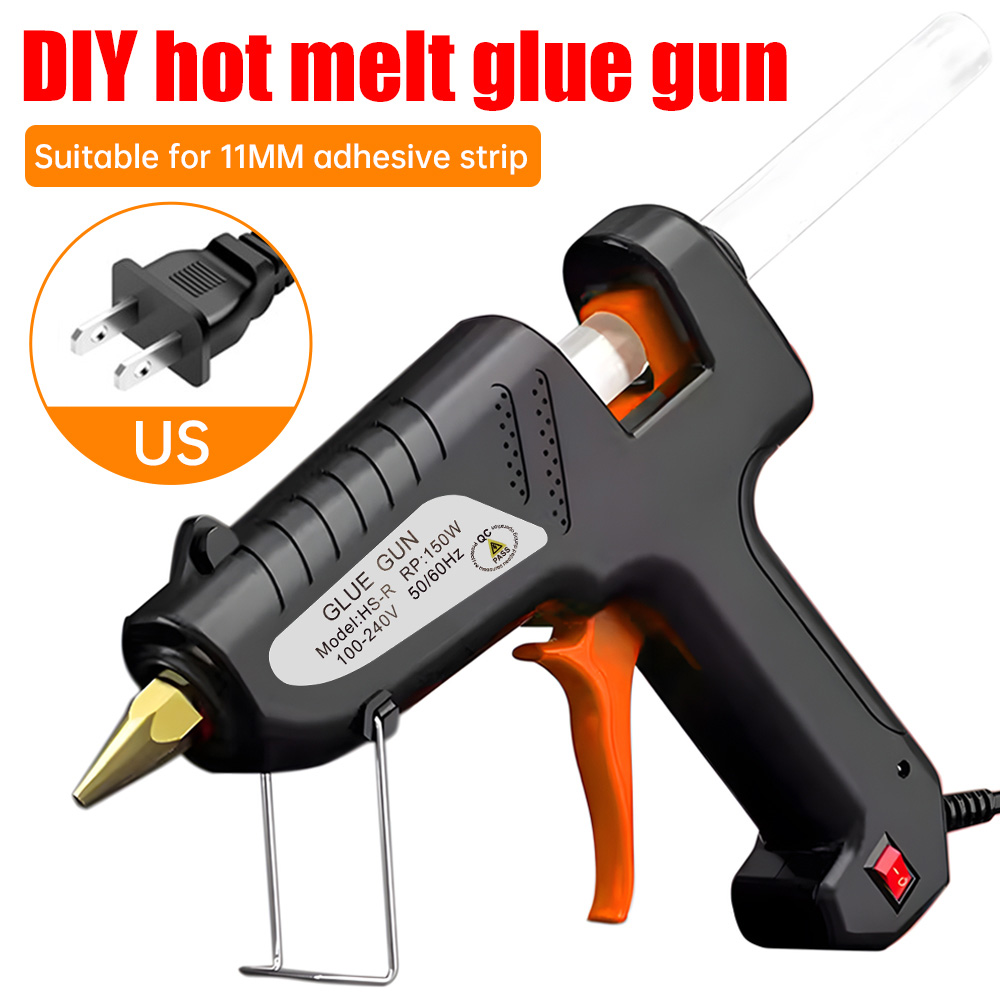 مسدس غراء حراري 150 واط، للاست - مراجعة Hot Melt Glue Gun Cordless وسعره