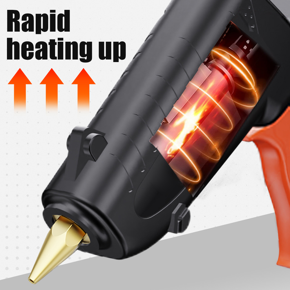 مسدس غراء حراري 150 واط، للاست - مراجعة Hot Melt Glue Gun Cordless وسعره
