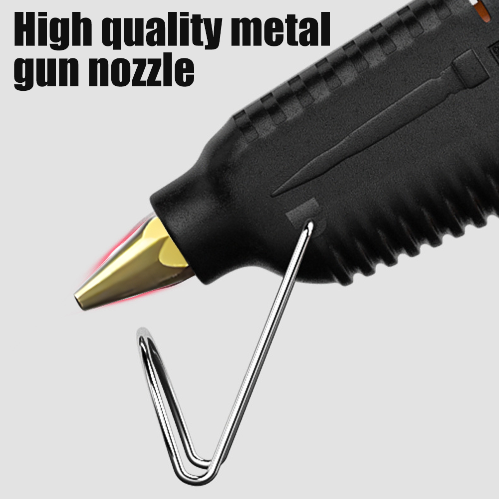 مسدس غراء حراري 150 واط، للاست - مراجعة Hot Melt Glue Gun Cordless وسعره