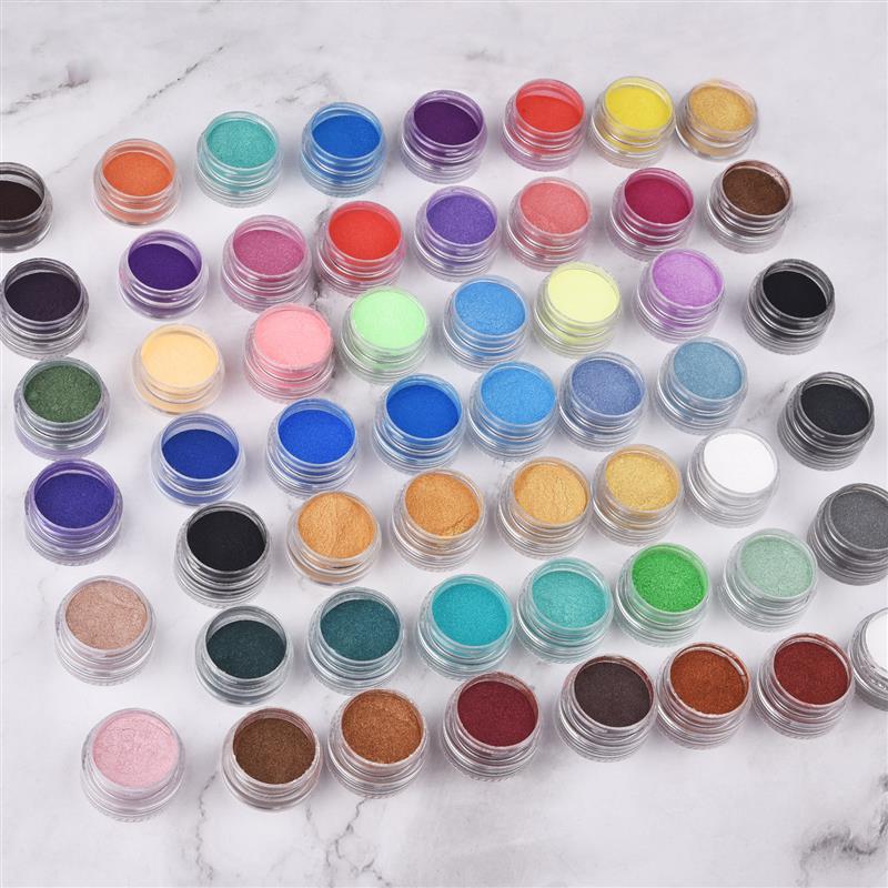 6 ألوان/مجموعة مسحوق اللؤلؤ ال - مراجعة Silicone Epoxy Resin Molds Set وسعره