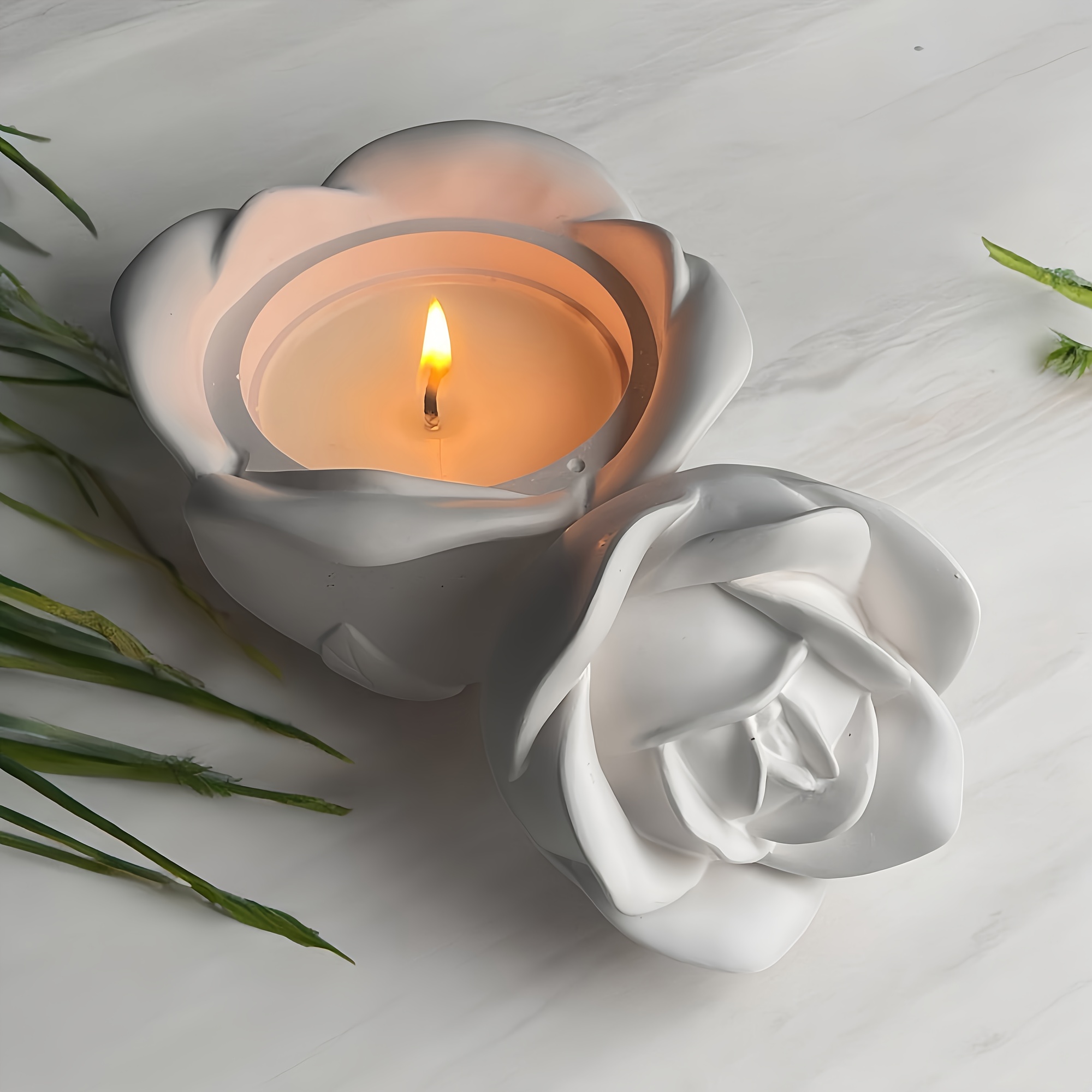 مجموعة مكونة من قطعتين من قوال - مراجعة Silicone Epoxy Resin Molds Set وسعره