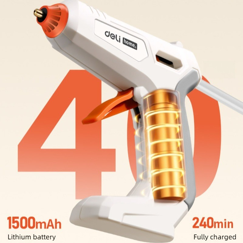 مسدس غراء لاصق ساخن لاسلكي يعم - مراجعة Hot Melt Glue Gun Cordless وسعره
