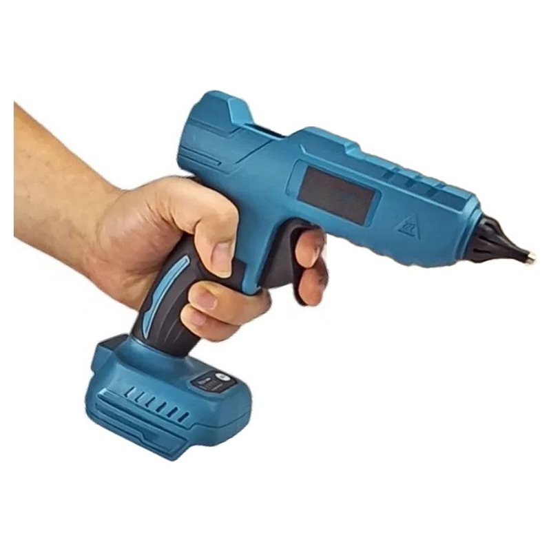 مسدس غراء حراري كهربائي لاسلكي - مراجعة Hot Melt Glue Gun Cordless وسعره