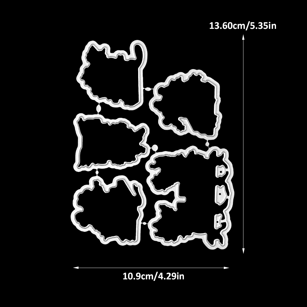 قوالب قص الزهور والكتب المزروع - مراجعة Clear Silicone Stamps For Card Making وسعره
