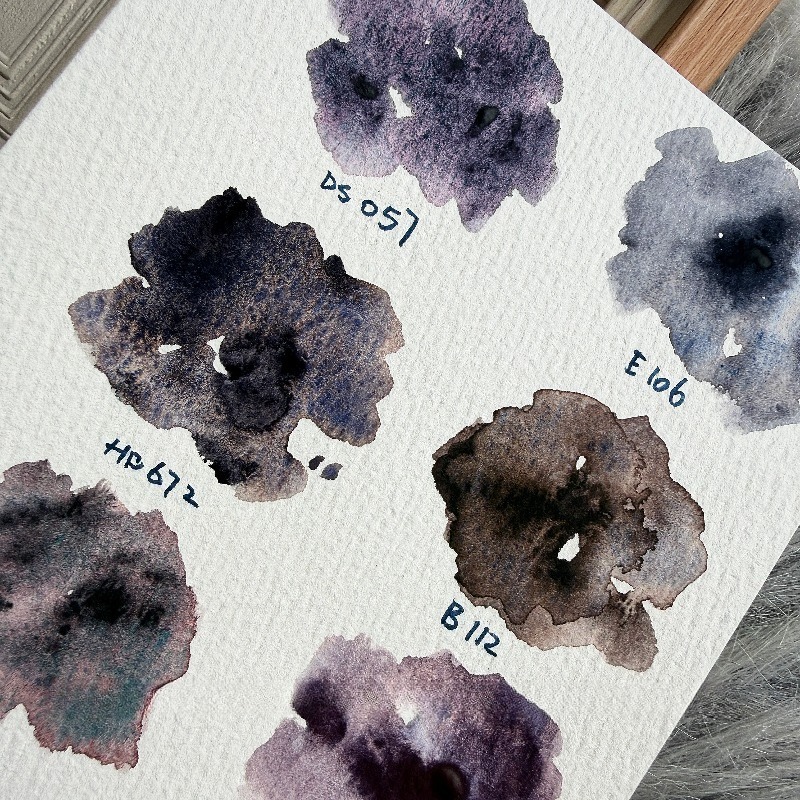 6 ألوان 1 مل مجموعة الليلة الب - مراجعة Watercolor Paint Set Solid Pigment وسعره