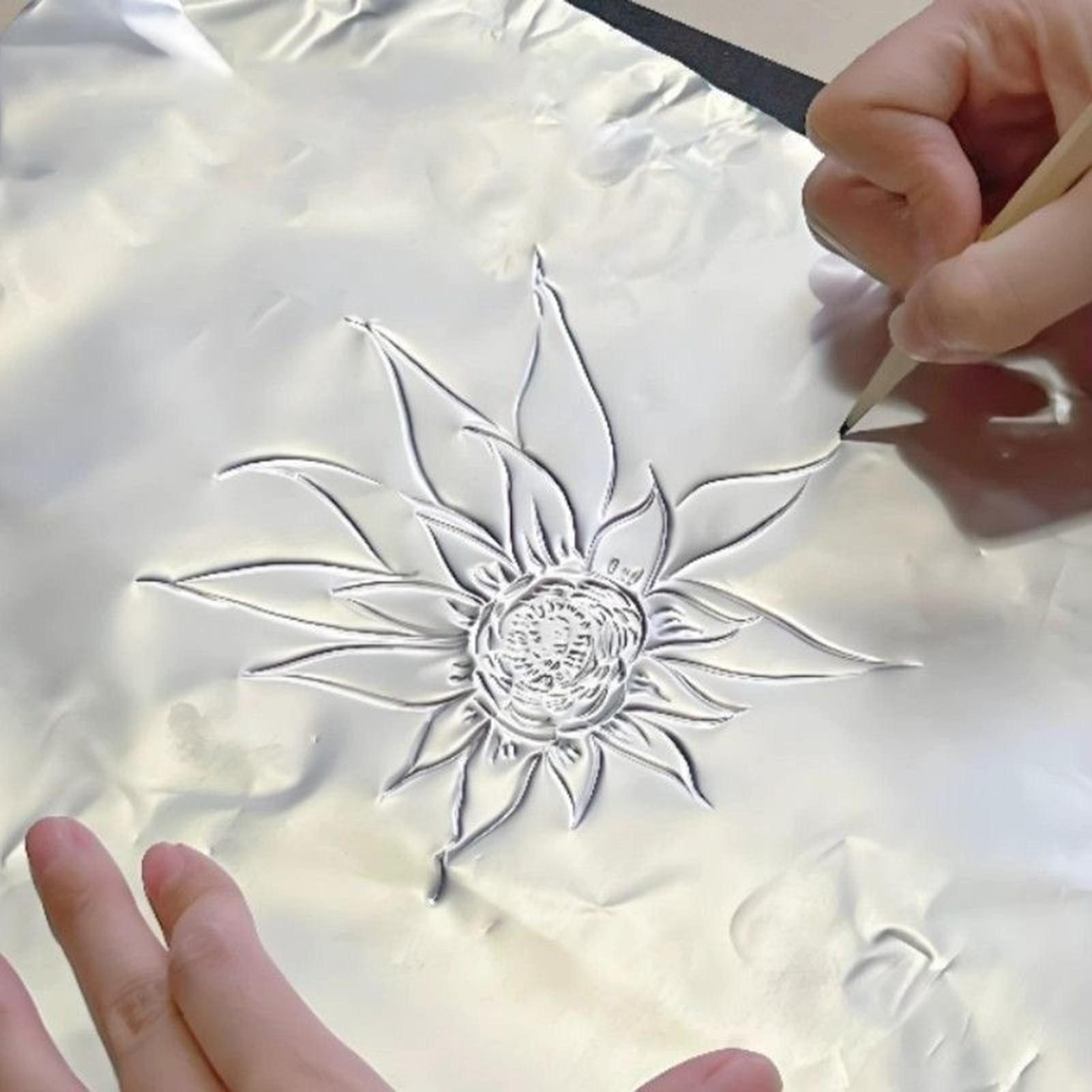 ورق فويل للحرف اليدوية 100 قطع - مراجعة Craft Tools وسعره